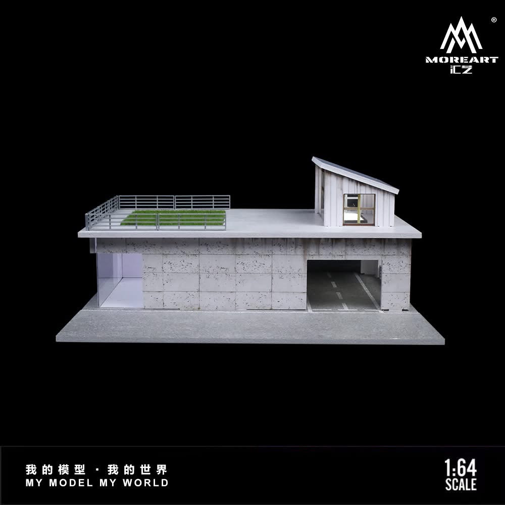 Diorama Sunroom Theme with LED Light - Moreart 1:64 Scale