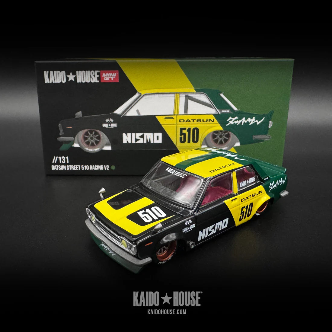 *Open-box* Datsun Street 510 Racing V2 - Kaido House x MiniGT
