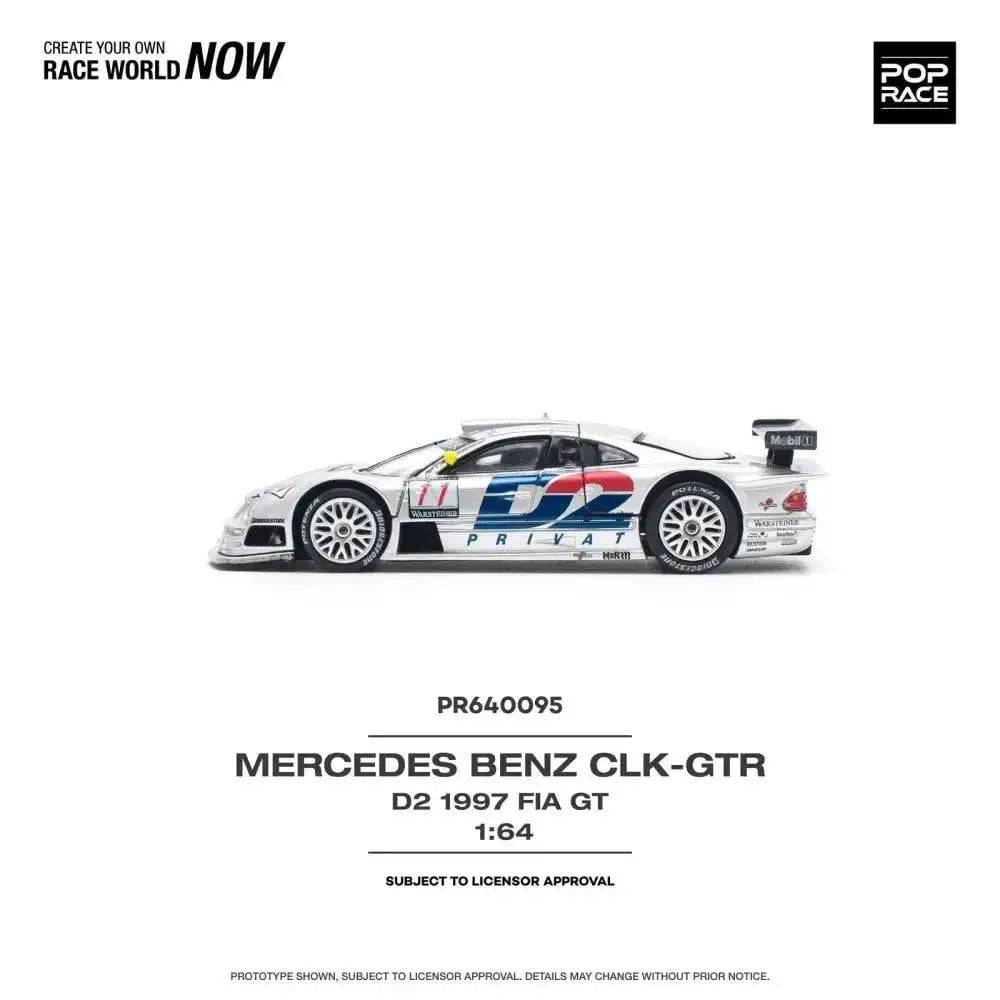 Mercedes-Benz CLK AMG GTR - 1997 FIA GT D2 Privat Pop Race 1:64