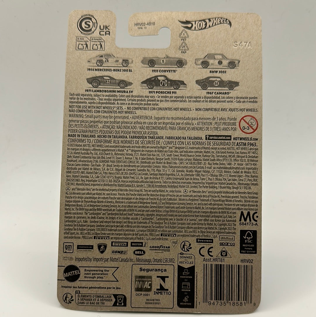 BMW 2002 Vintage Racing Club 3/6 Hotwheels Mainline 1:64