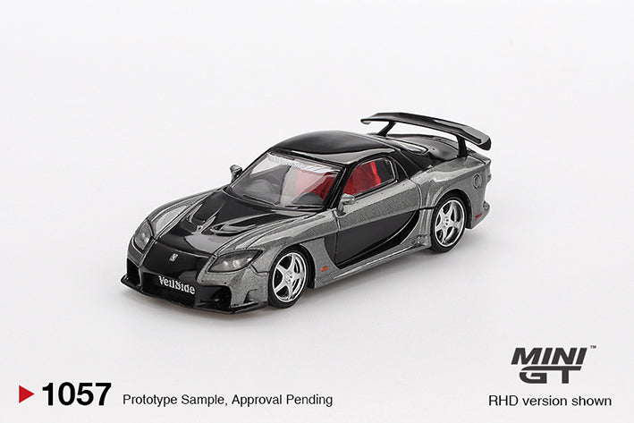 (PRE-ORDER) Mazda RX-7 VeilSide Fortune Grey - MINIGT (Sep/Oct 25)