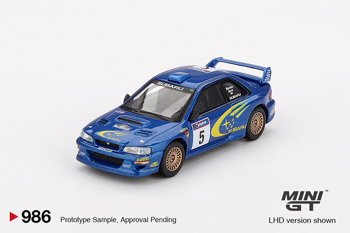 Subaru Impreza WRC99 - #5, Richard Burns / Robert Reid - Winner, 1999 Rally Australia - Australia Market Exclusive