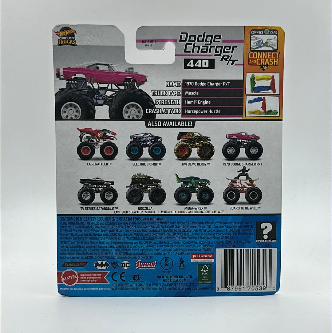 Dodge Charger R/T 440 Hotwheels Monster Trucks 2023
