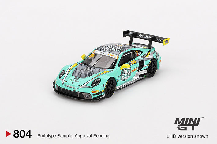 (PRE- ORDER) Porsche 911 GT3 R #28 HubAuto Racing 2023 FIA GT World Cup 70th Macau Grand Prix MiniGT