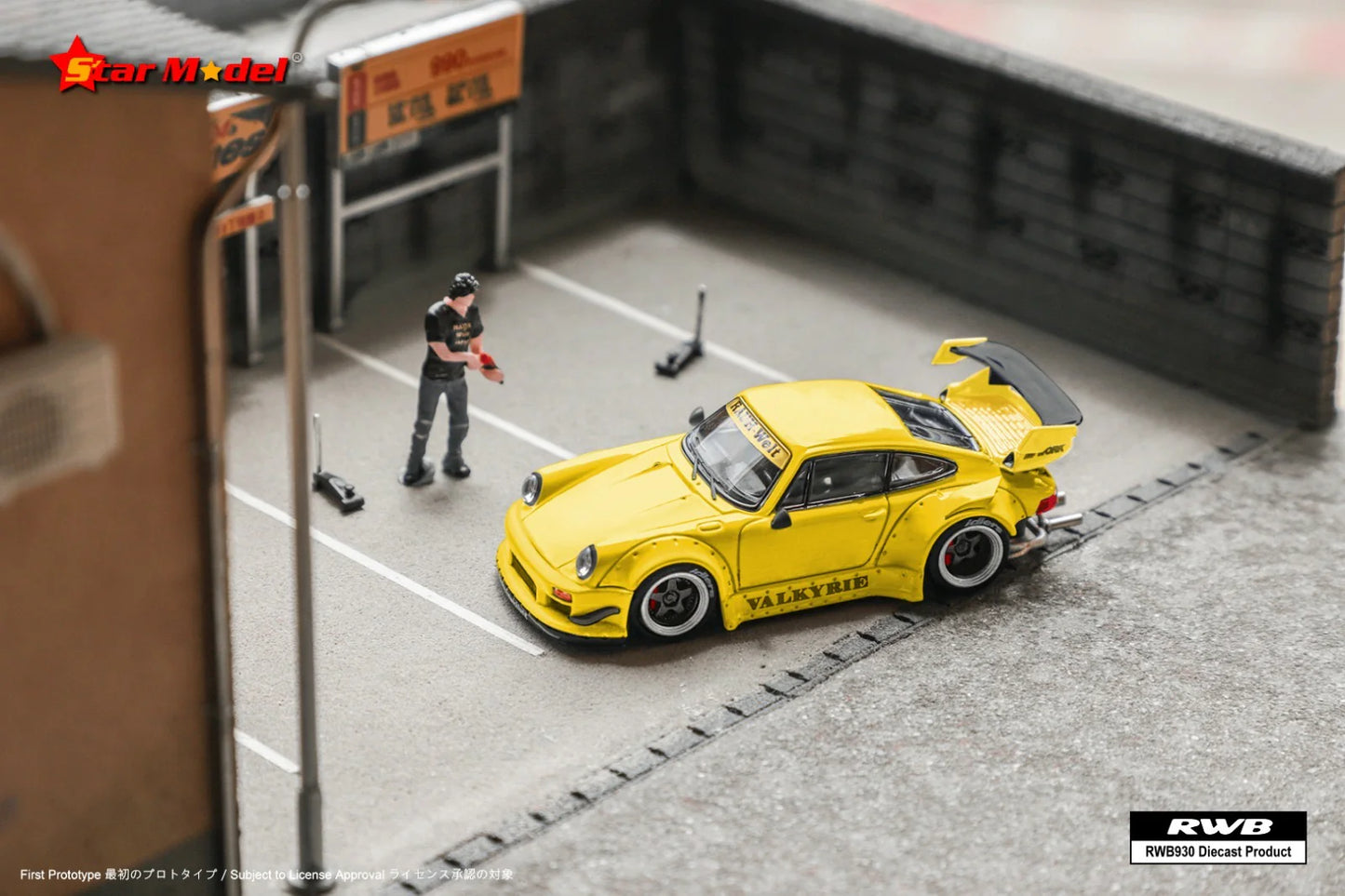 Porsche 930 GT RWB Valkyrie - Star Model 1:64