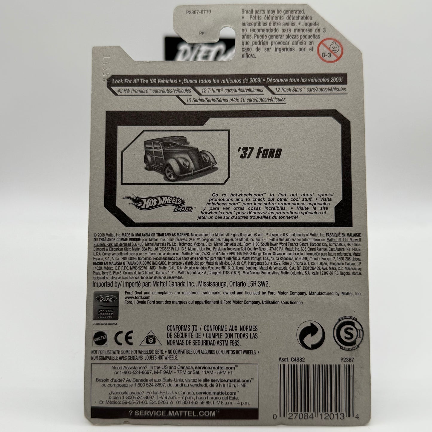 ‘37 Ford *STH* 09’ Super Treasure Hunt 05/12 Hotwheels Mainline 047/166