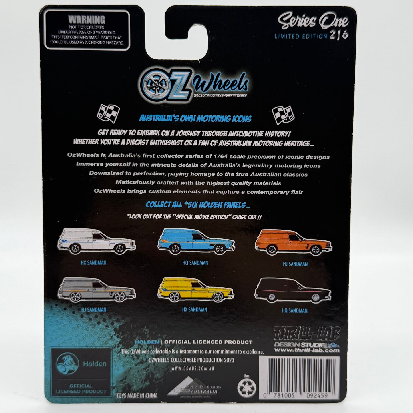 Holden HQ Sandman - Series 1 OZWHEELS Limited Edition