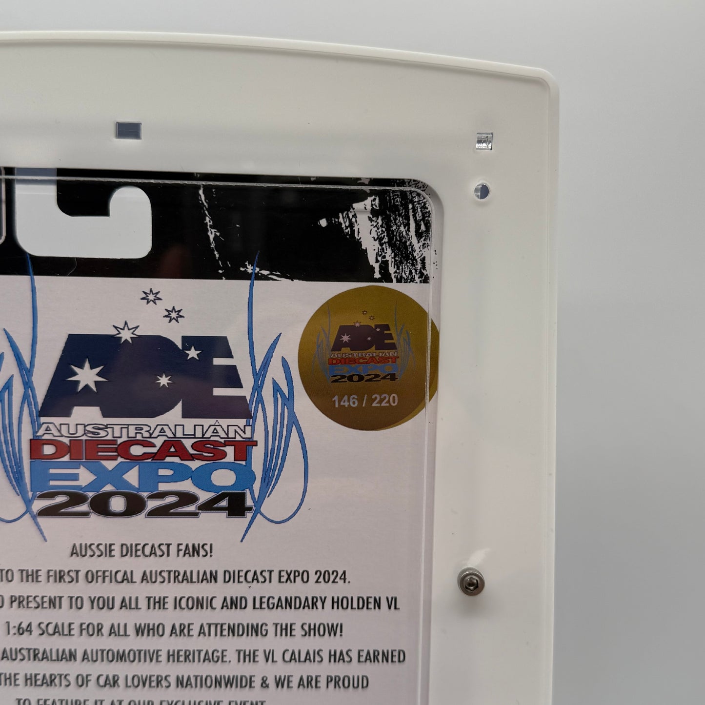 Australian Diecast Expo - Holden VL Turbo *Dinner Event Car* Chase Only 220 made Ozwheels #146/220