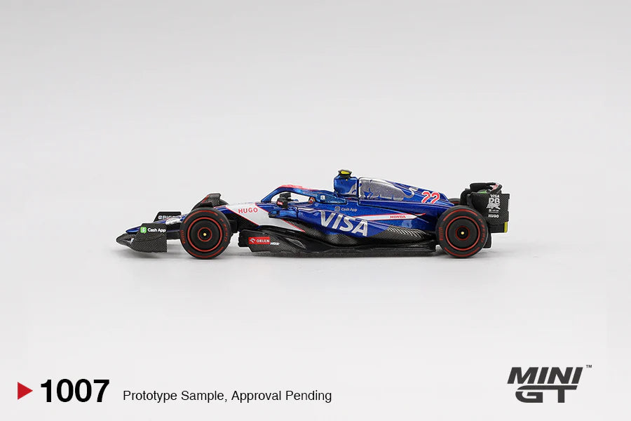 RB VCARB 01 #22 Yuki Tsunoda 2024 F1 2024 Bahrain GP MiniGT - MGT01007-L