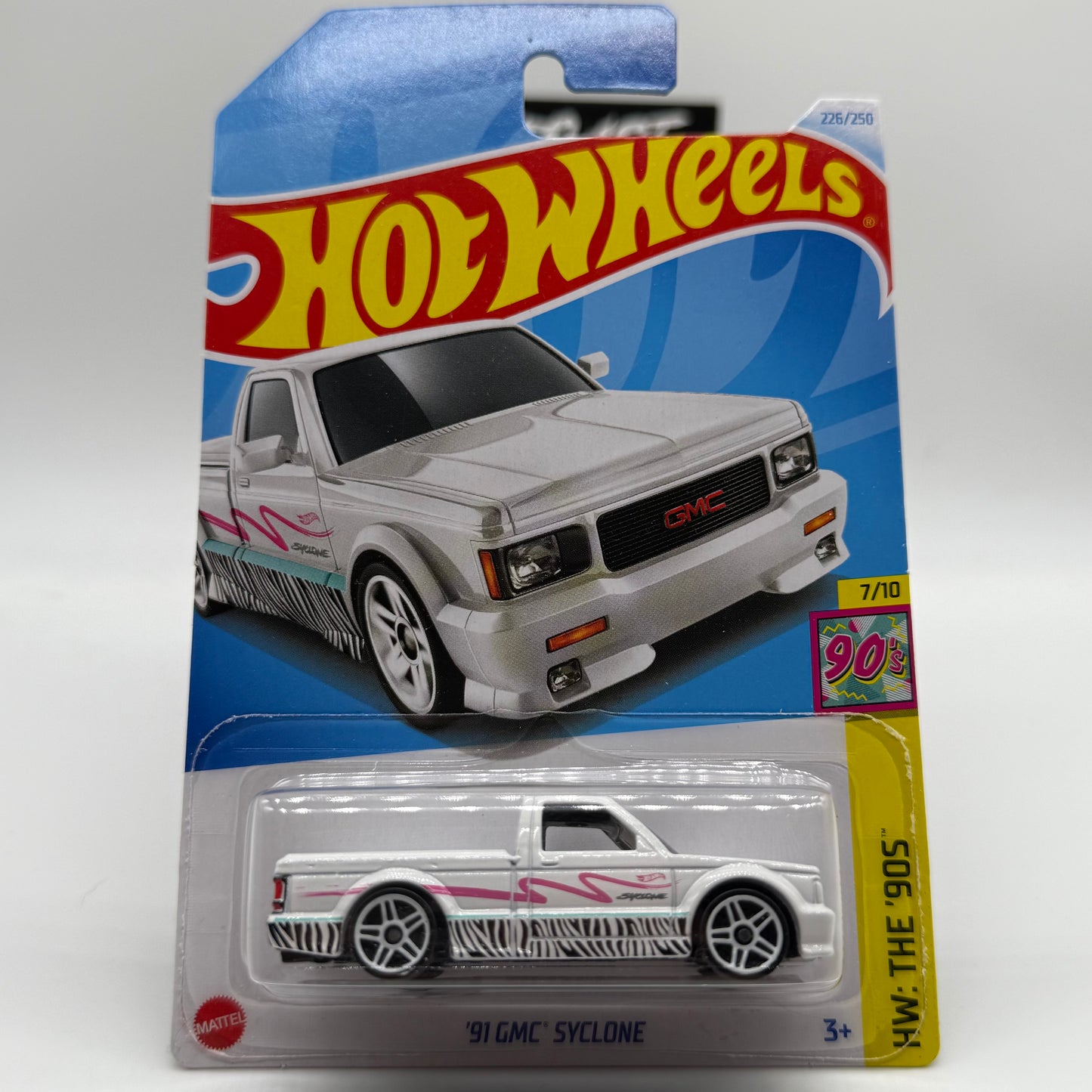 ‘91 GMC SYCLONE HW: The ‘90s 7/10 Hotwheels Mainline 226/250