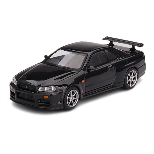 NISSAN SKYLINE GT-R (R34) V-SPEC BLACK PEARL (MGT00570)
MINI GT 1:64