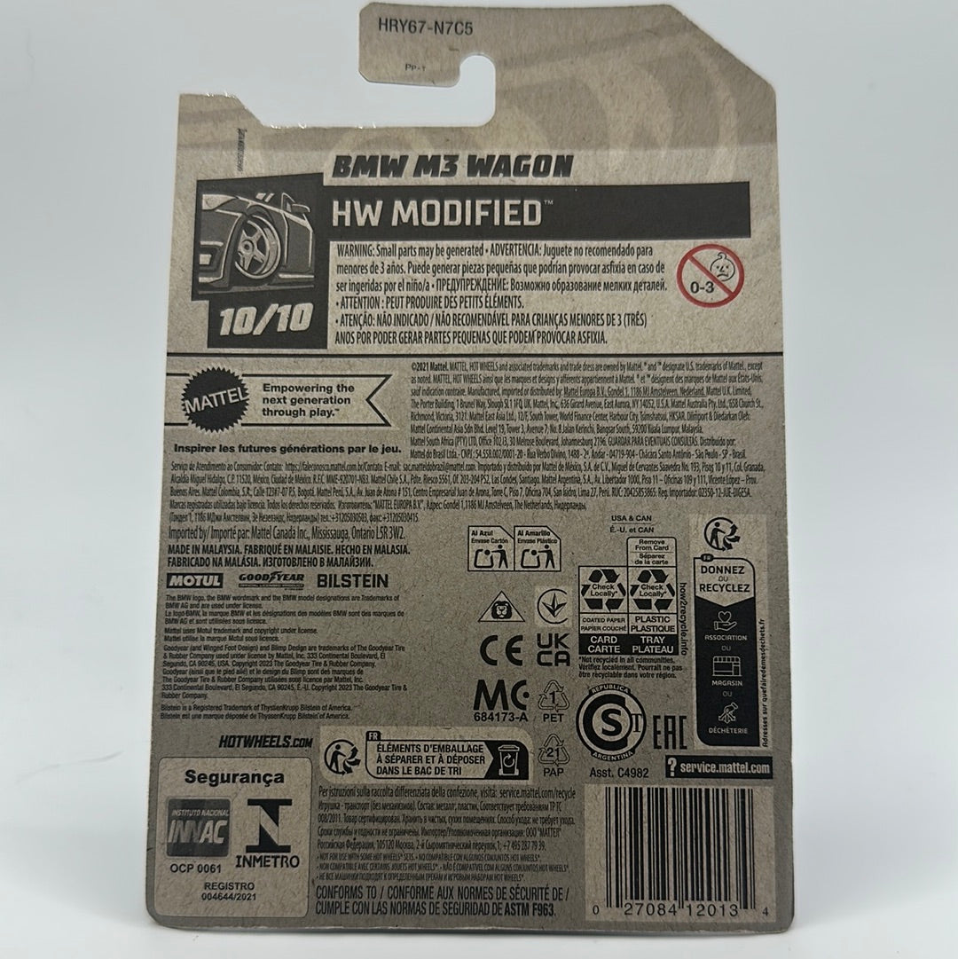 BMW M3 Wagon - HW Modified 10/10 Hotwheels Mainline 138/250 *Check Condition*