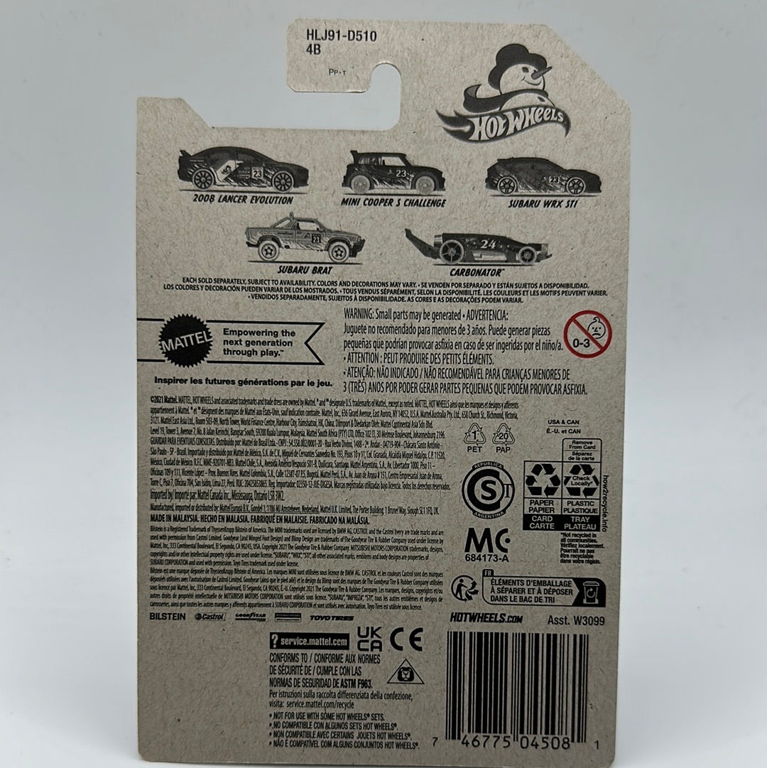 2008 Lancer Evolution Drakes Set 2023 1/5 Hotwheels Mainline