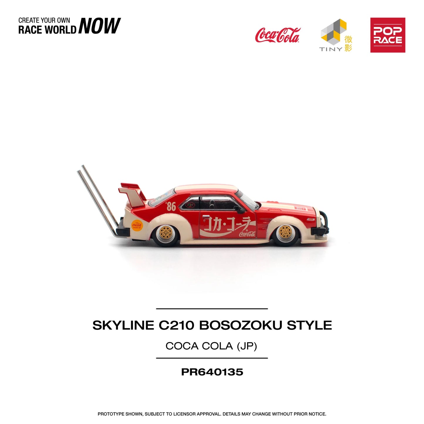 Nissan Skyline C210 Kaido Racer (Bosozoku Style) – Coca Cola Japan – POP RACE