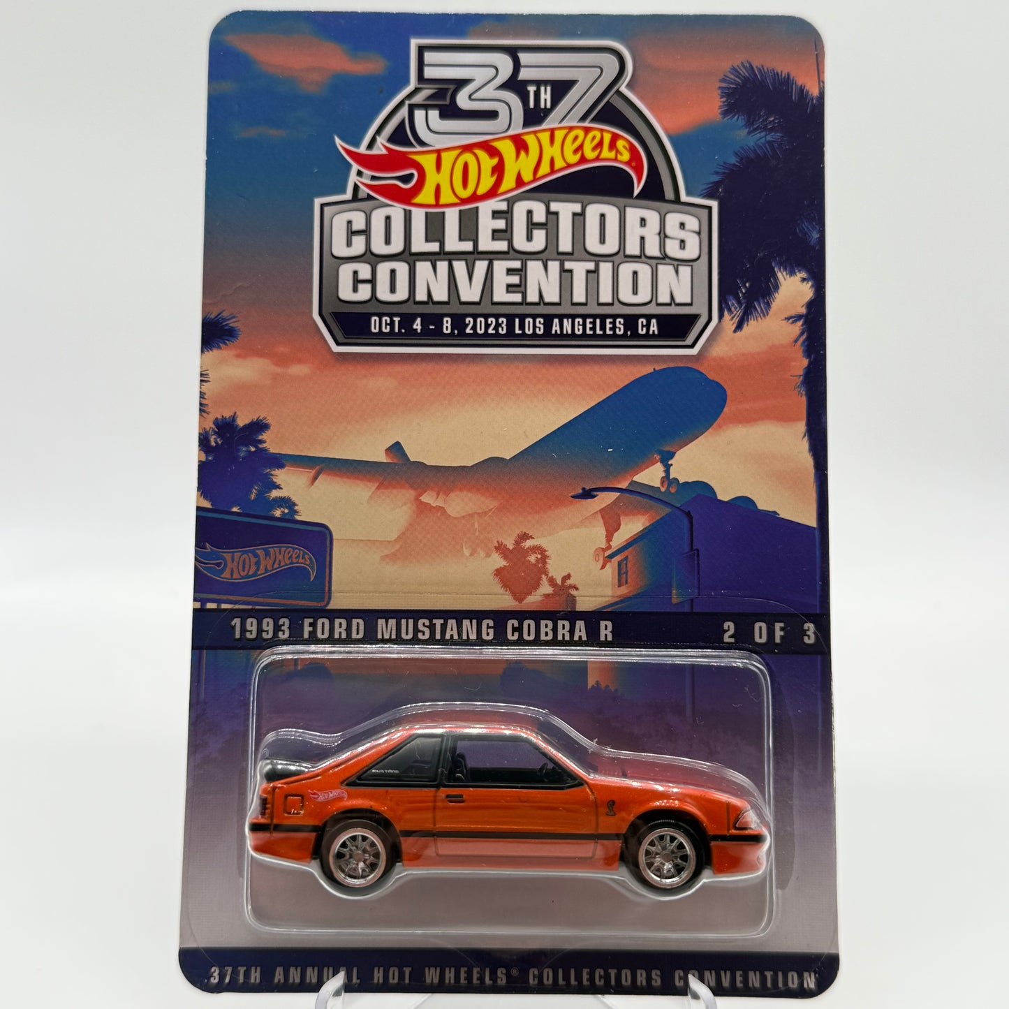 1993 Ford Mustang Cobra R #4077/6200 (2of3) 37th COLLECTORS CONVENTION Hotwheels LA