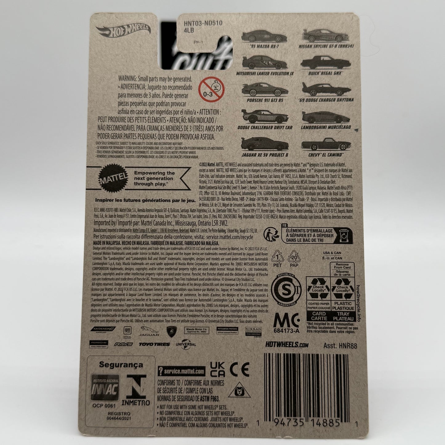 Mitsubishi Lancer Evolution IX - 3/10 Fast & Furious Series 2 TOKYO DRIFT