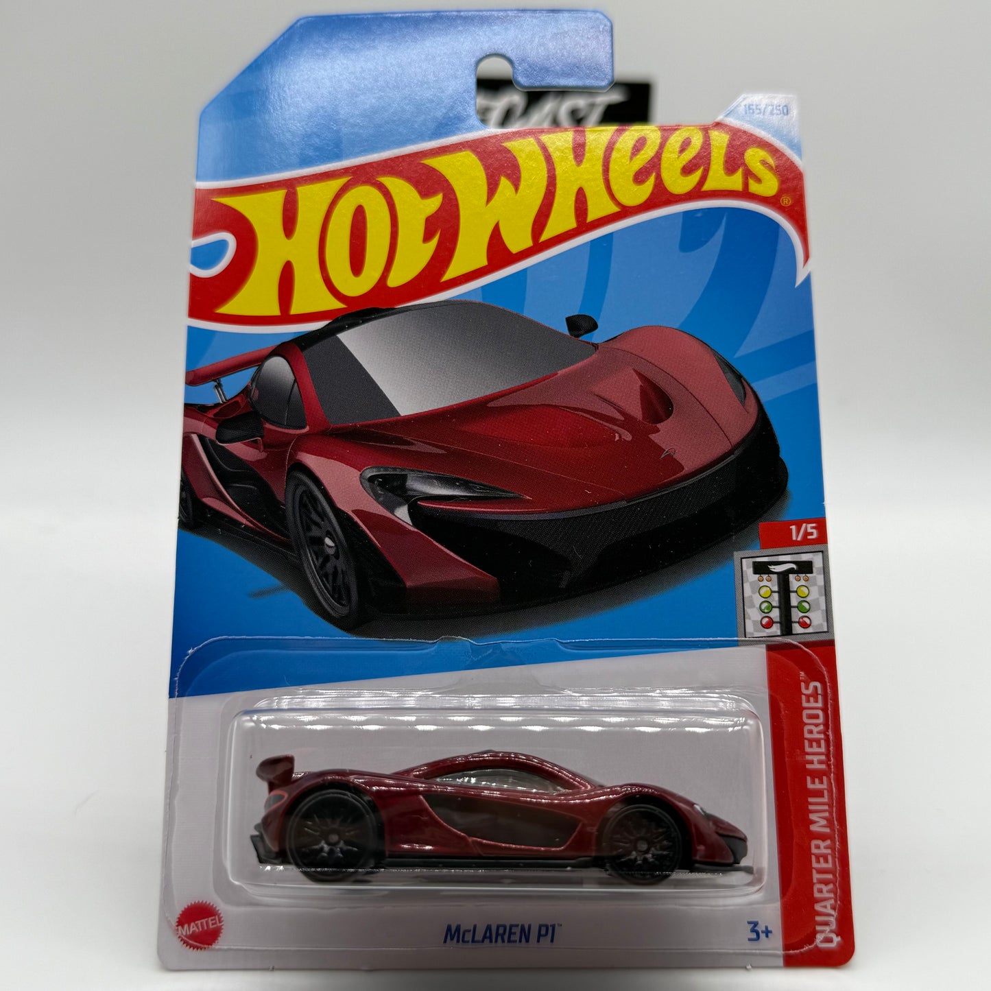 McLaren P1 - Quarter Mile Heroes 1/5 Hotwheels Mainline 165/250