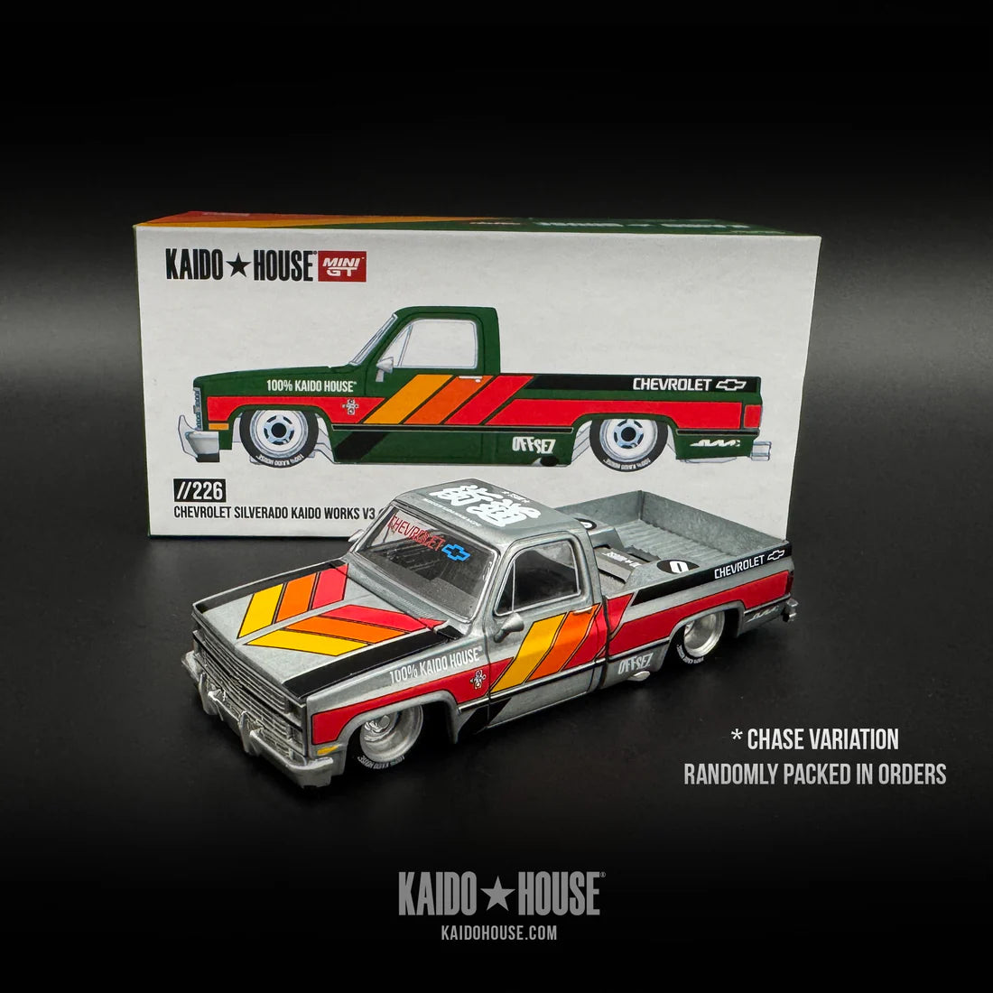Chevrolet Silverado Kaido Works® V3 - Kaido House x MiniGT