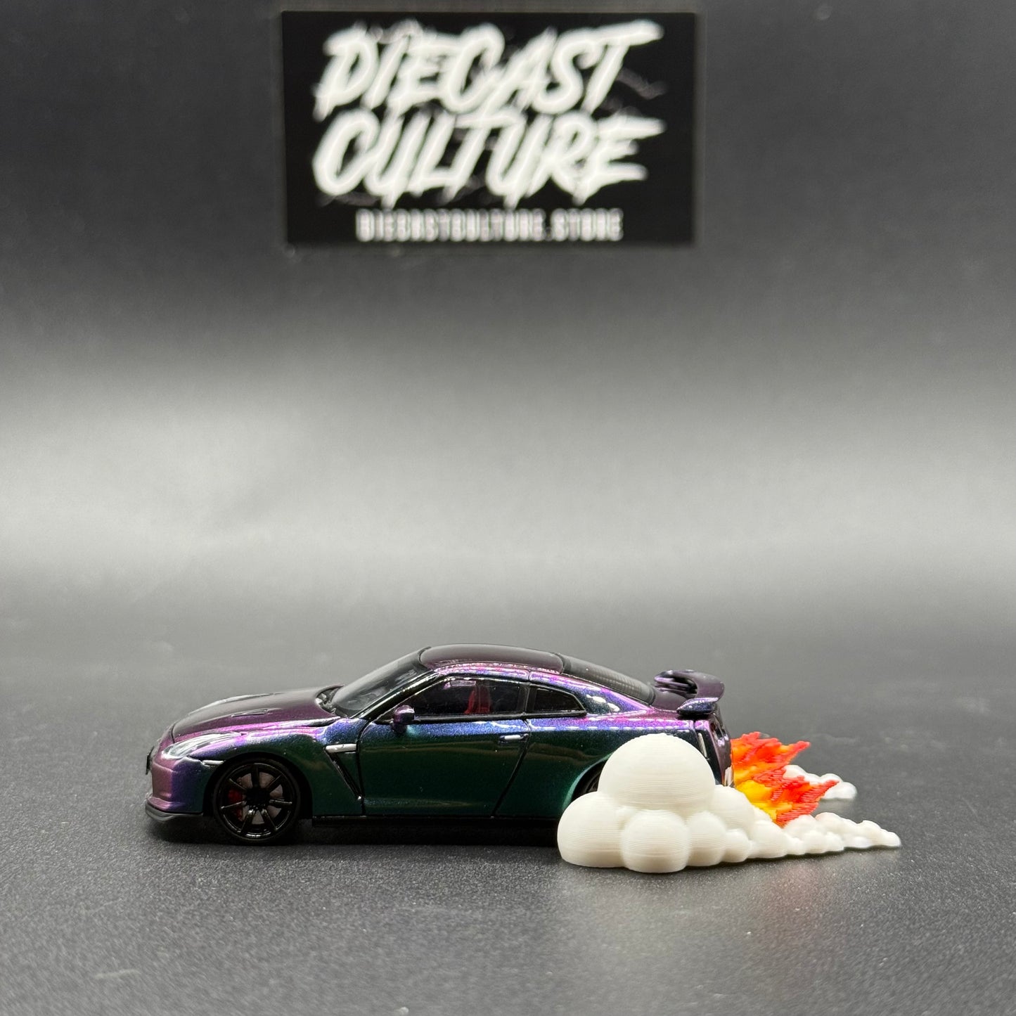 Flame Smoke Drift - 1:64 Scale *Does not include car*
