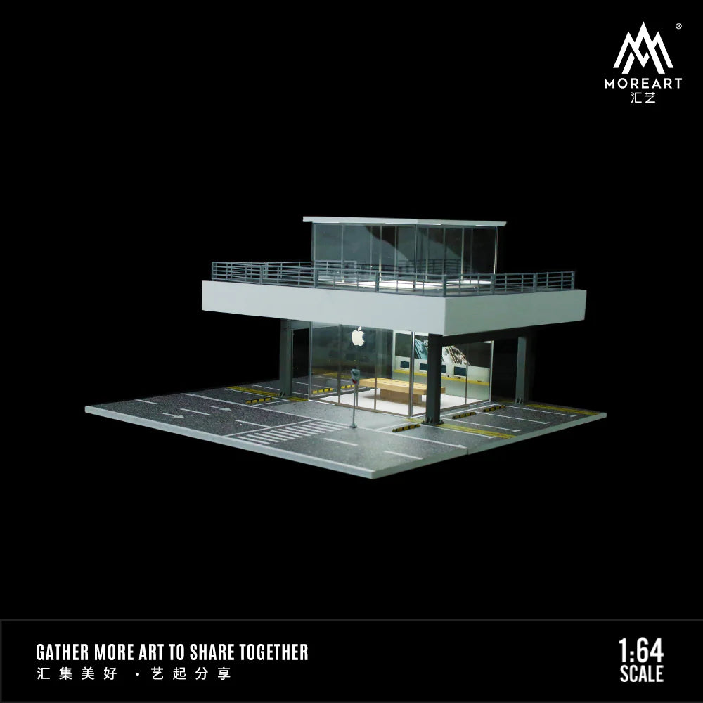 APPLE STORE SCENE MODEL MO936208 - MOREART 1:64