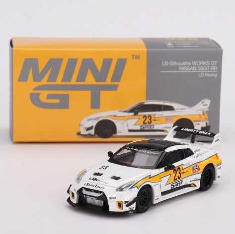 LB-SILHOUETTE WORKS GT NISSAN 35GT-RR V1 LB RACING MINI GT 1:64