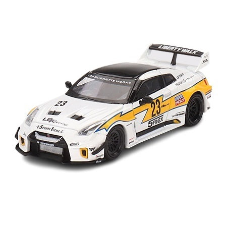 LB-SILHOUETTE WORKS GT NISSAN 35GT-RR V1 LB RACING MINI GT 1:64