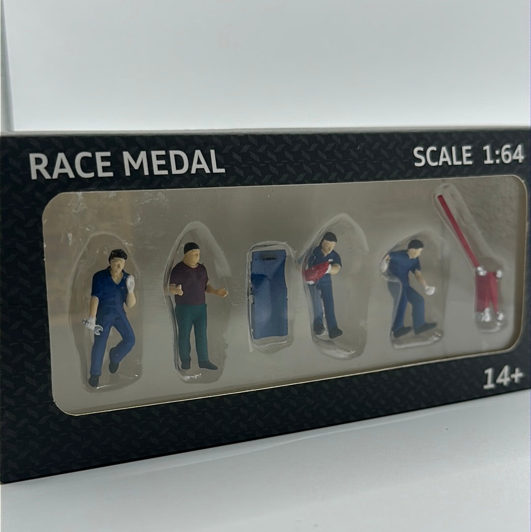 Race Medal - Mechanic MiniFigures 1:64 Scale