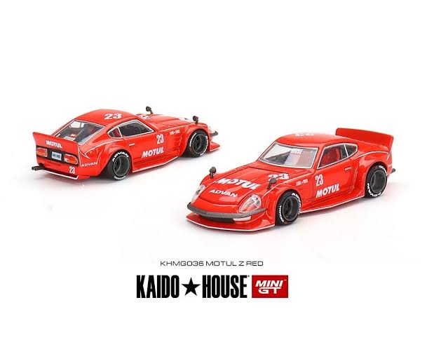 Datsun KAIDO Fairlady Z V2 Red 036 Kaido House x MiniGT 1:64 Scale