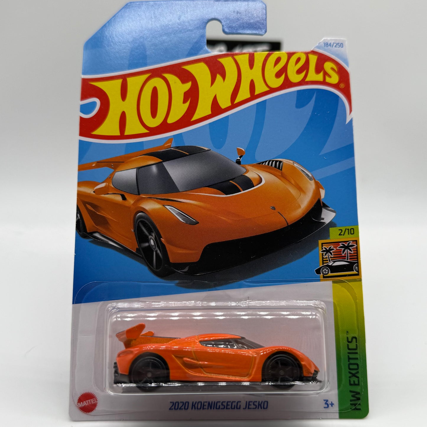 2020 KOENIGSEGG Jesko HW Exotics 2/10 Hotwheels Mainline 184/250