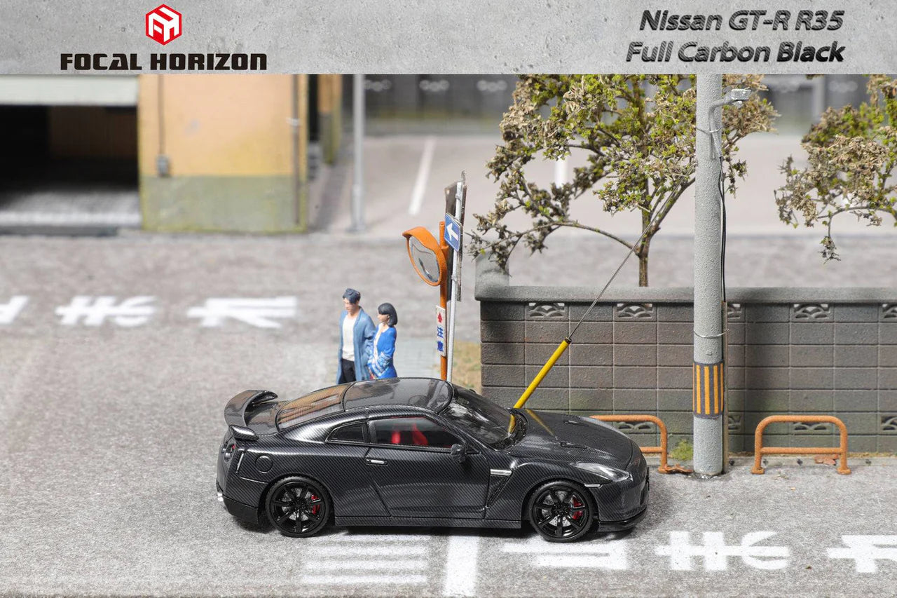 Nissan GT-R R35 Full Carbon Black - Focal Horizon LIMITED TO 999pcs