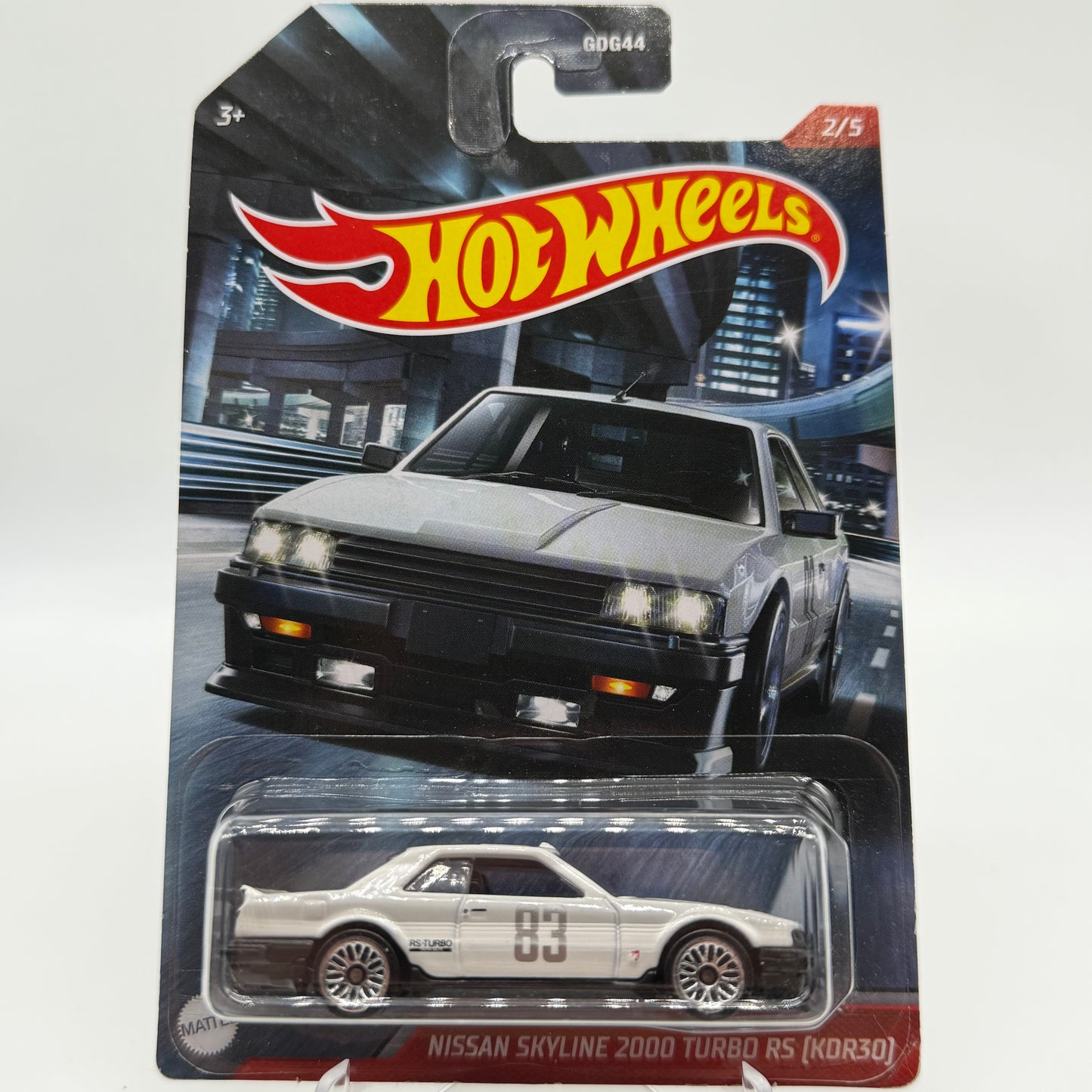 Nissan Skyline 2000 Turbo RS (KDR30) 2/5 Hotwheels Silver Series 2019 Release