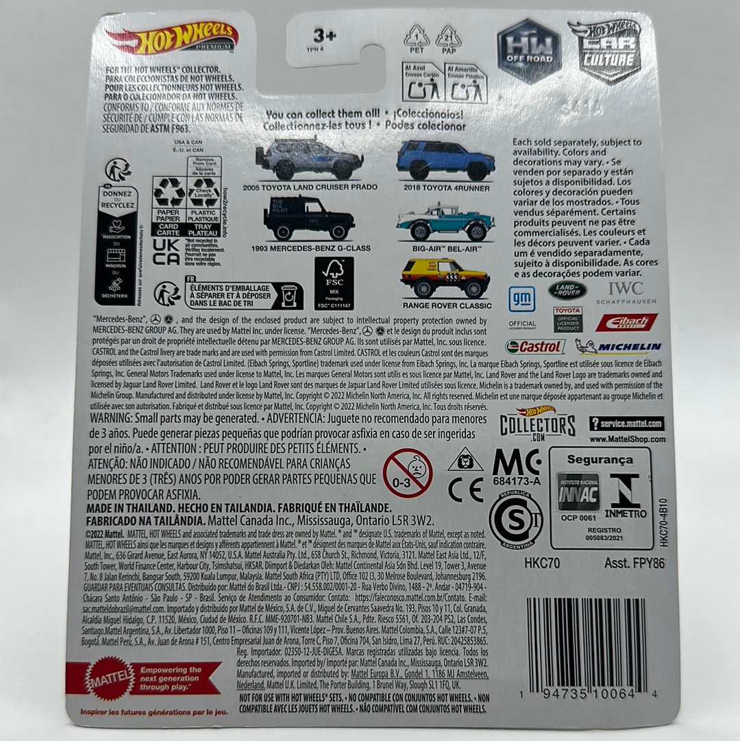 2005 Toyota Land Cruiser Prado HW Off-Road 1/5 Hotwheels Premium