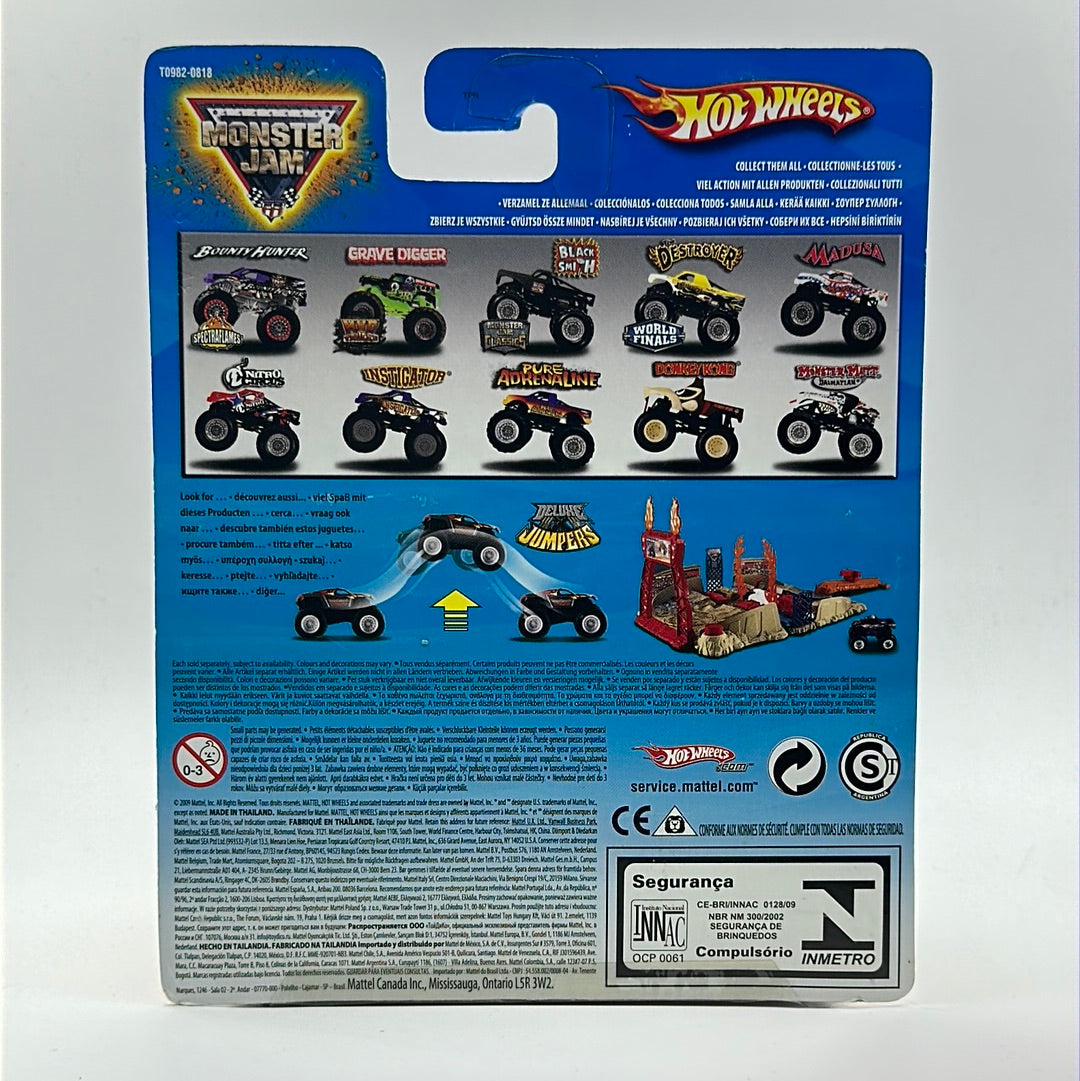 Black Smith - Monster Jam Classics 3/75 FLAG SERIES Hotwheels Monster Jam 2009 Release