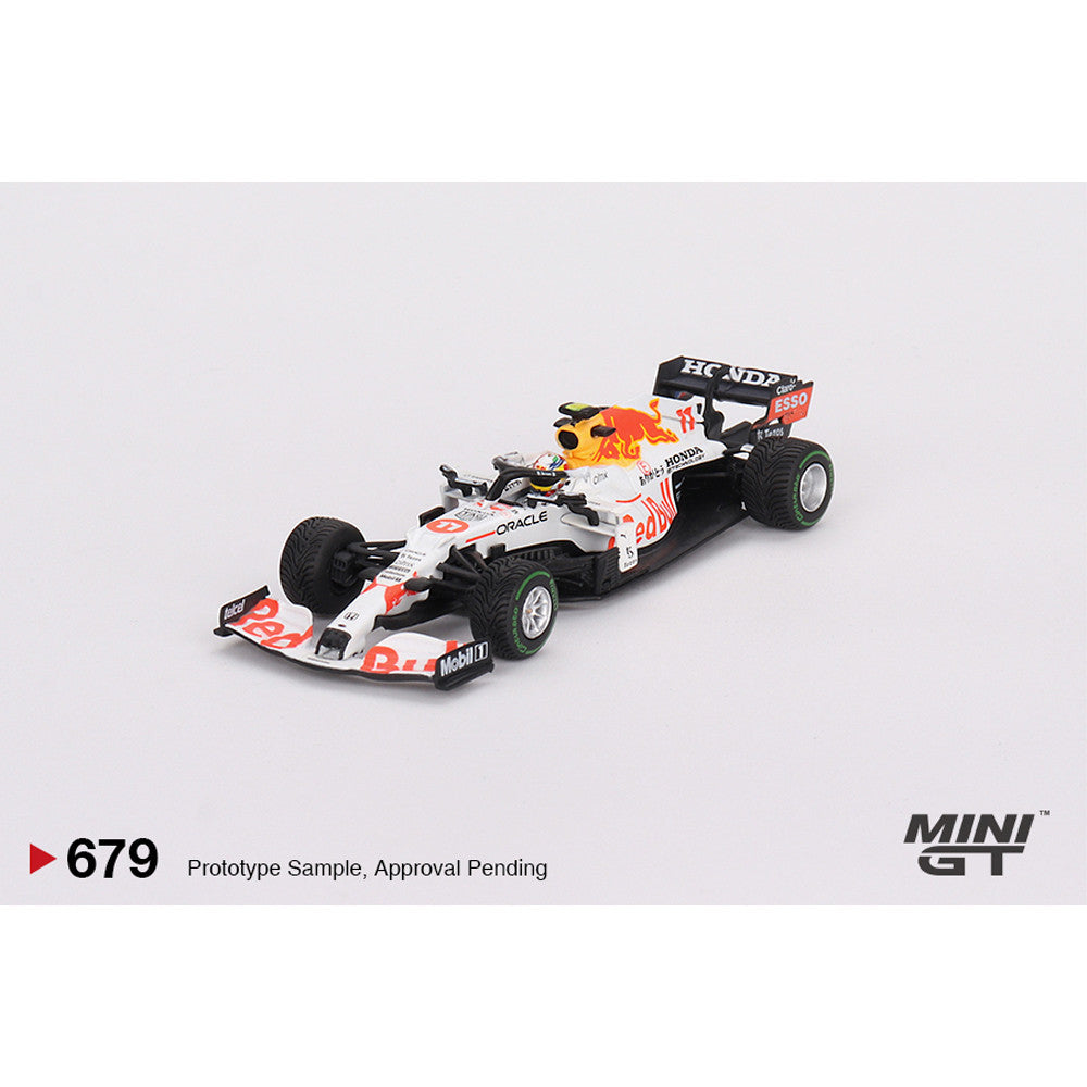 Sergio Perez Red Bull Racing RB16B #11 2021 Turkish GP 3rd Place Mini GT
