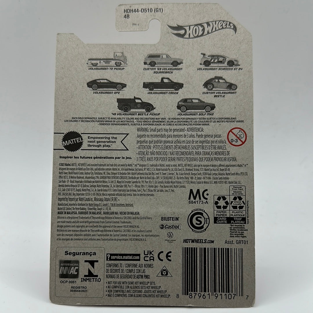Volkswagen Caddy (Volkswagen Set) 5/8 Hotwheels Mainline 1:64