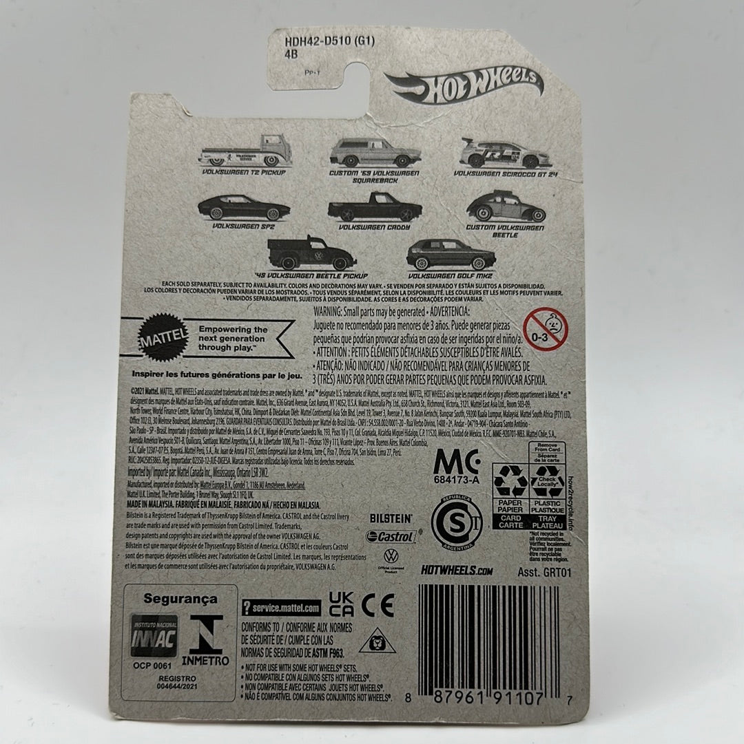 Volkswagen Scirocco GT 24 - Volkswagen 3/8 Hotwheels Mainline 1:64