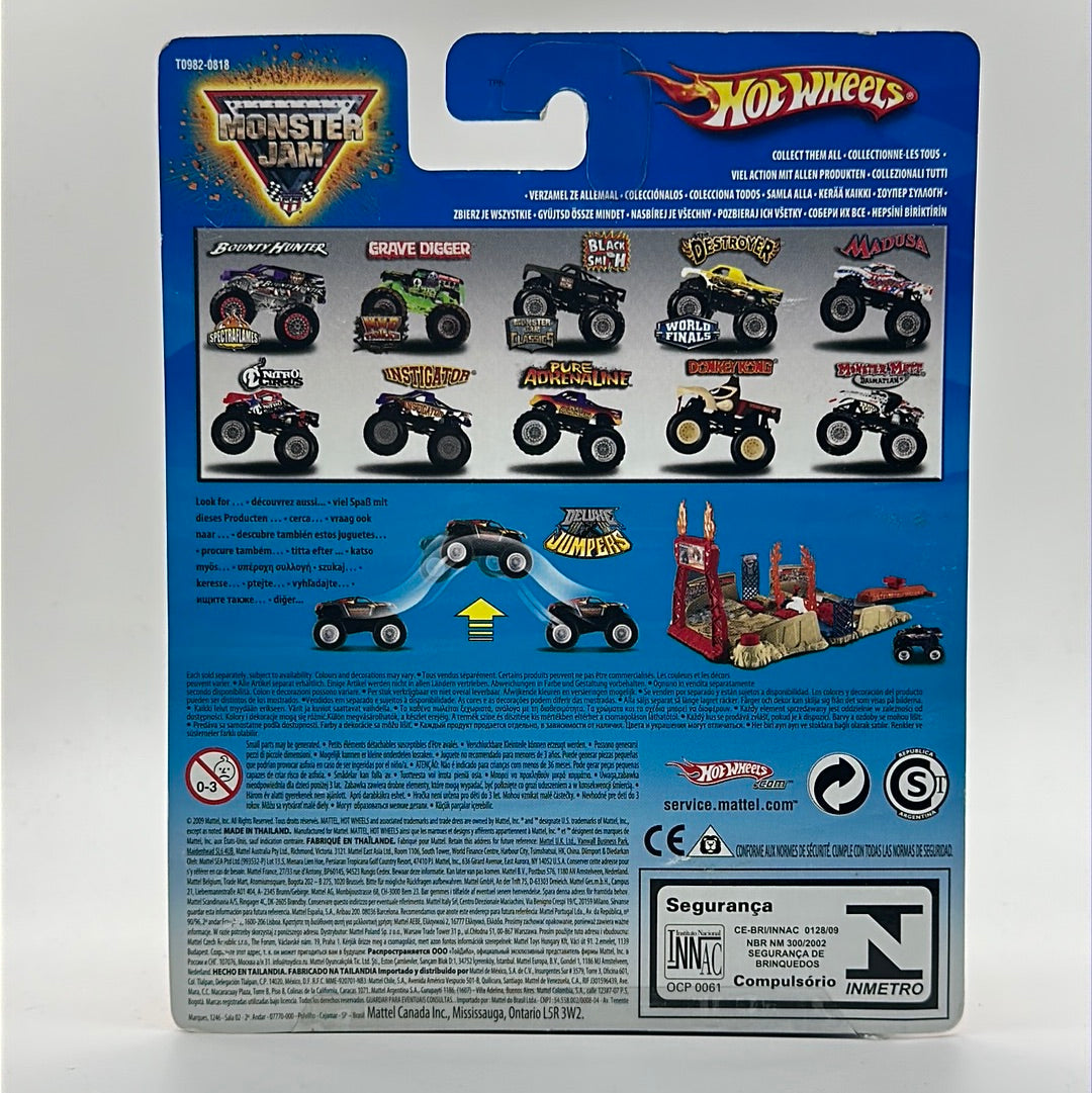 The Destroyer - World Finals 4/75 FLAG SERIES Hotwheels Monster Jam 2009 Release