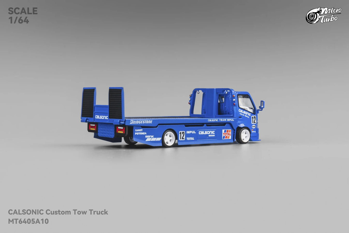 Microturbo - 1/64 Custom Tow Truck - Calsonic