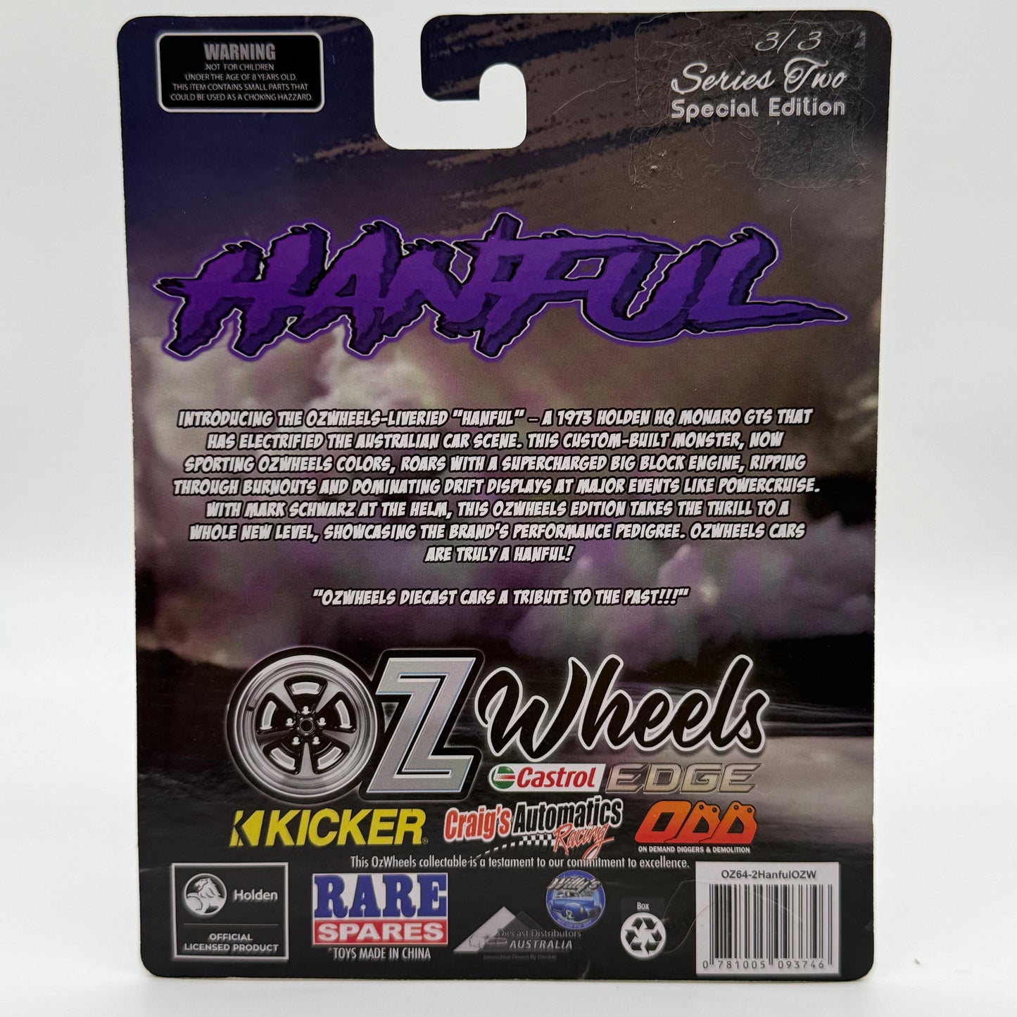 Holden Monaro Hanful - Series 2 SPECIAL EDITION OZWHEELS 3/3