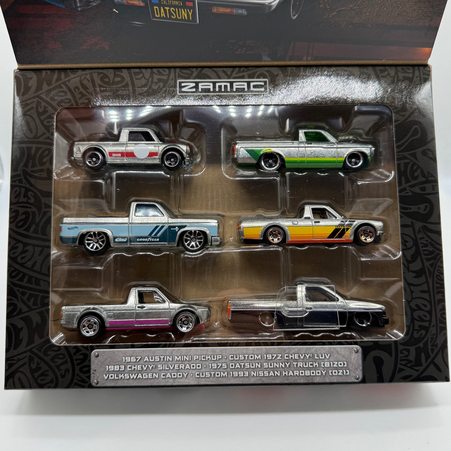 Zamac 6pk SET - Hotwheels Premium 2023 Release