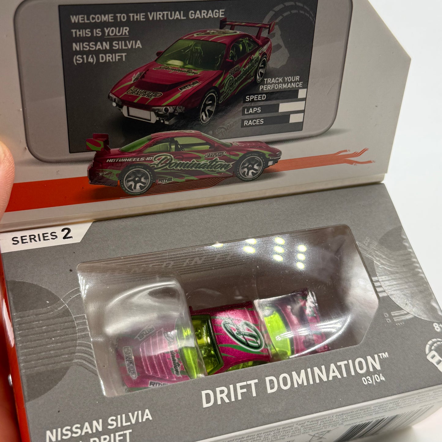 Nissan Silvia (S14) Drift - Series 2 Hotwheels ID (Uniquely Identifiable Vehicles) *LIMITED RUN*