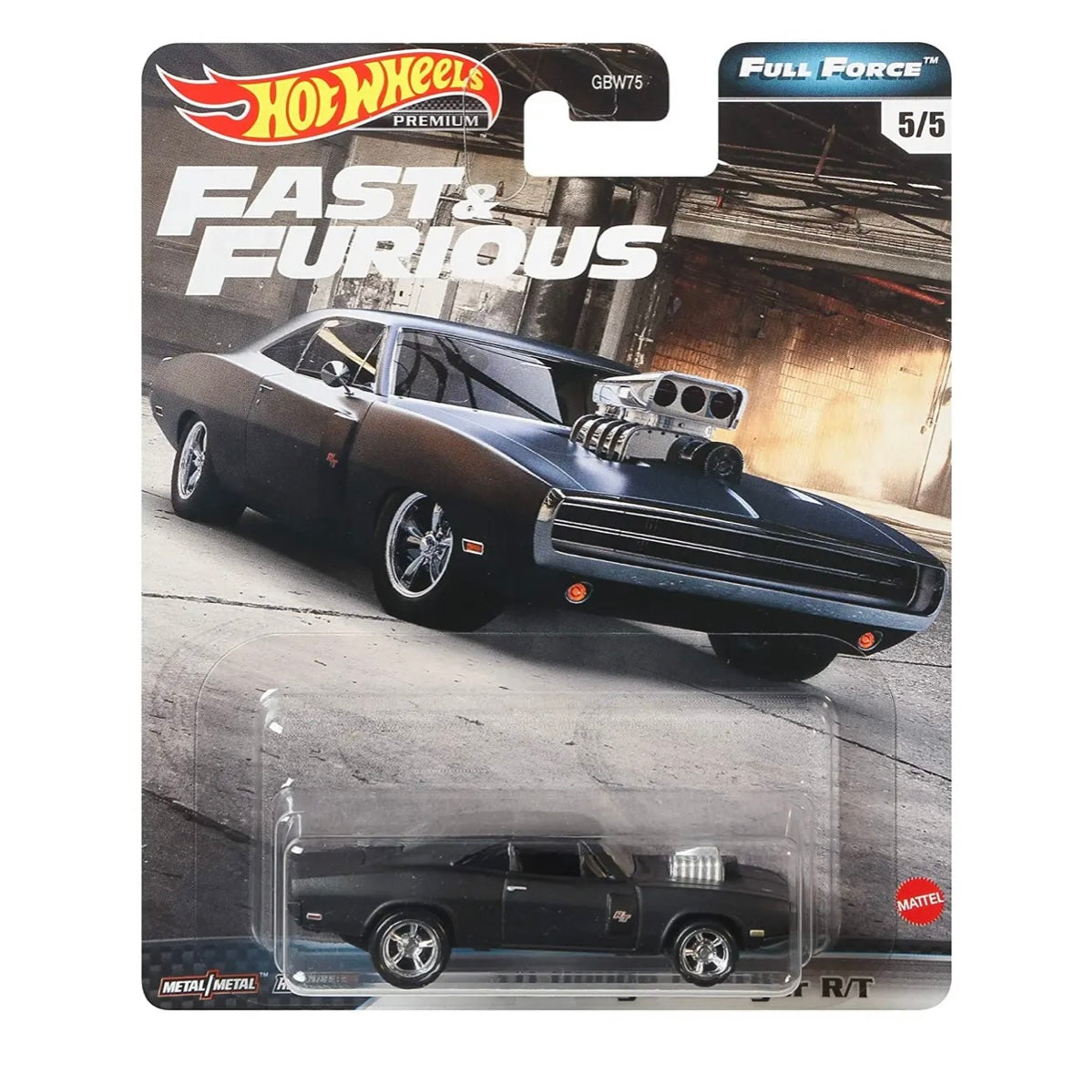 Fast & Furious FULL FORCE 5 Pack Box Set New Sealed HOTWHEELS PREMIUM Boxed Set