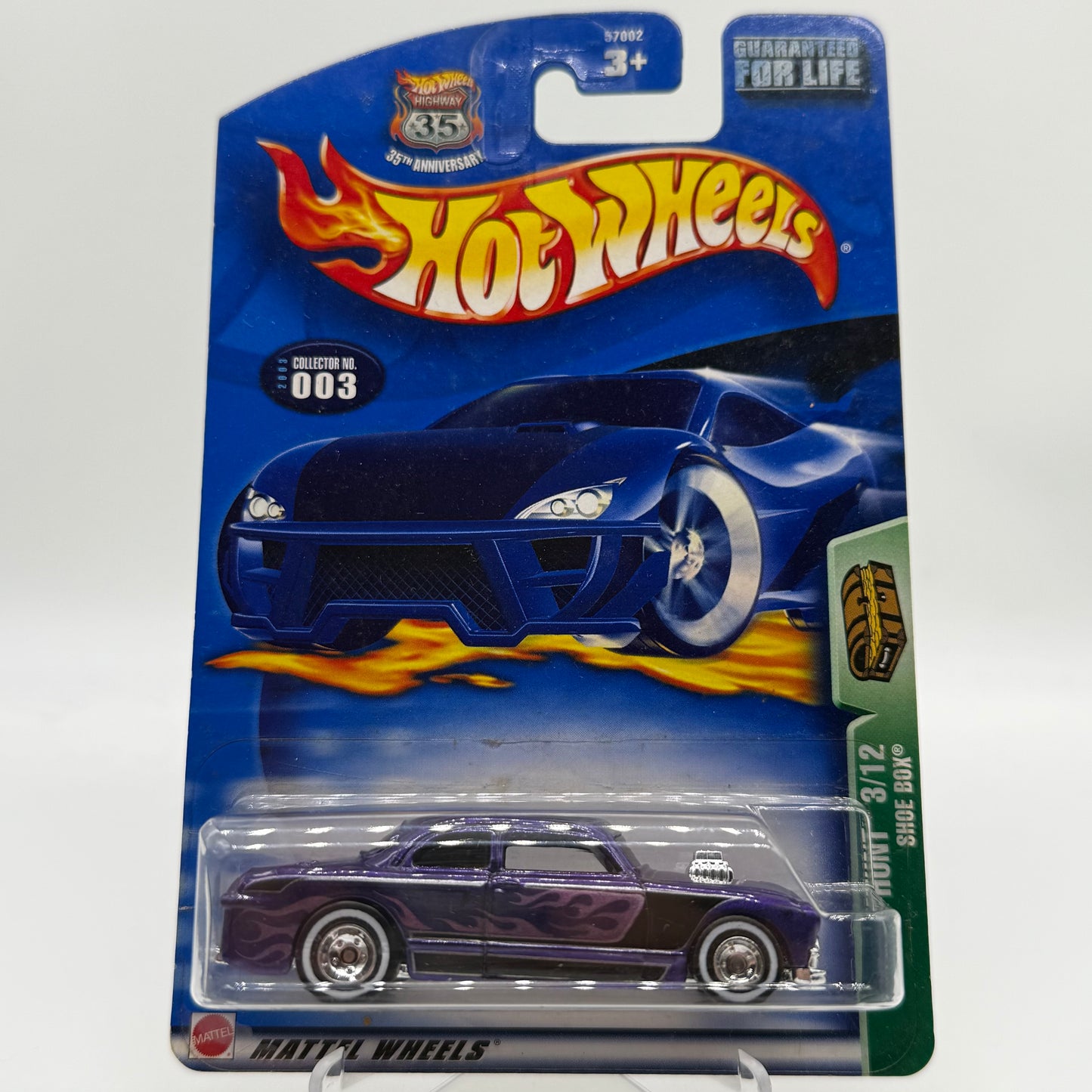 Shoe Box T-Hunt 3/12 *STH* Hotwheels 2003 Collector no. 003 35th Anniversary