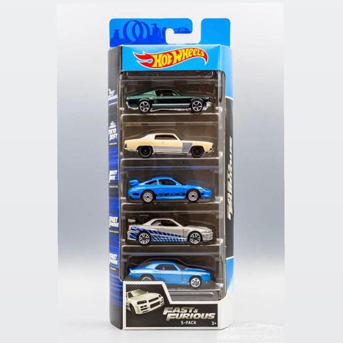 FAST FURIOUS 5 PACK Hotwheels GHP55