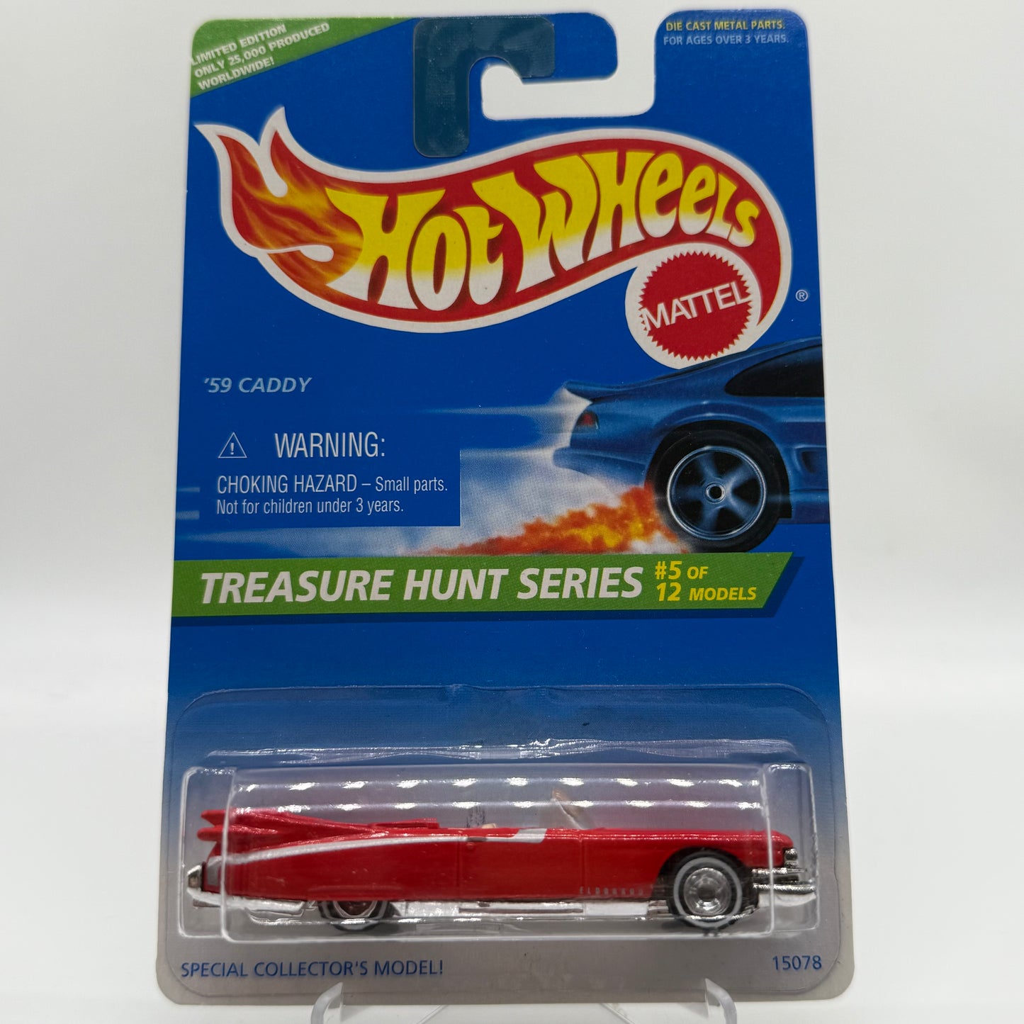 ‘59 Caddy - Treasure Hunt Series #5 of 12 Models Hotwheels Limited Edition Only 25,000 Produced