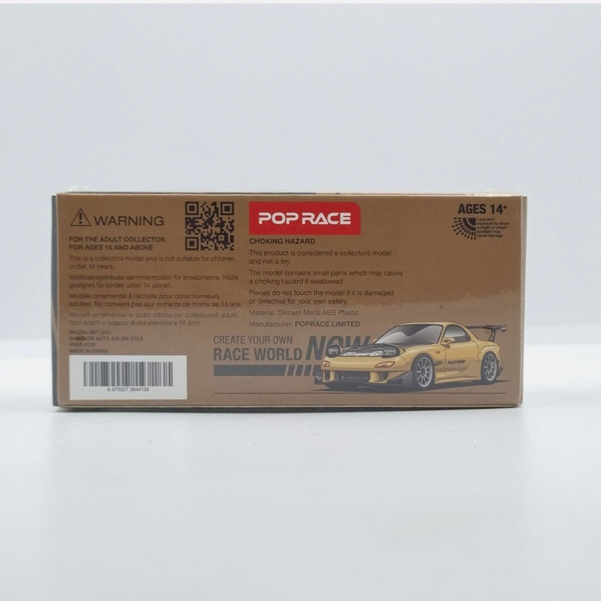 Mazda FD RX7 RE AMEMIYA EXCLUSIVE BANGKOK AUTO SALON 2024 PR64-129 POP RACE