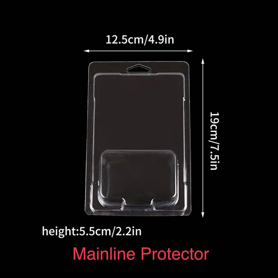 Hotwheels Mainline Protector - Fits Blue Long Card