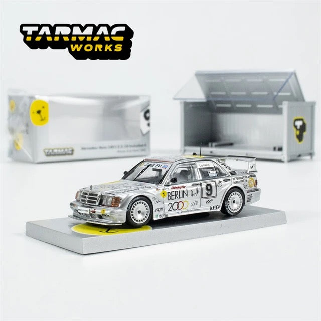 Tarmac Works 1:64 Mercedes-Benz 190E 2.5-16 Evolution II with Container