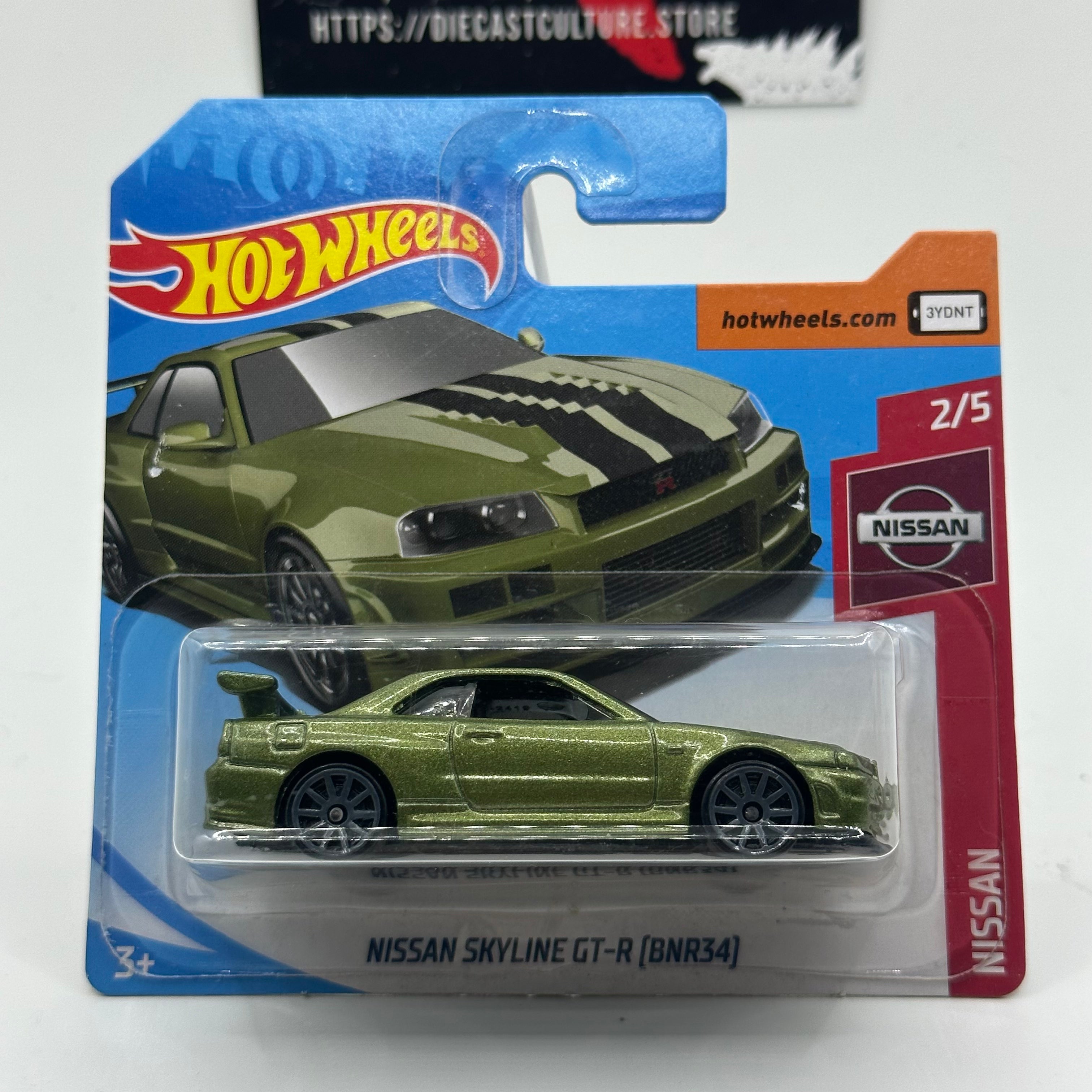 Nissan Skyline GT R BNR34 NISSAN 2 5 Hotwheels Mainline 45 250 Shor nissan-skyline-gt-r-bnr34-nissan-2-5-hotwheels-mainline-45-250-shor