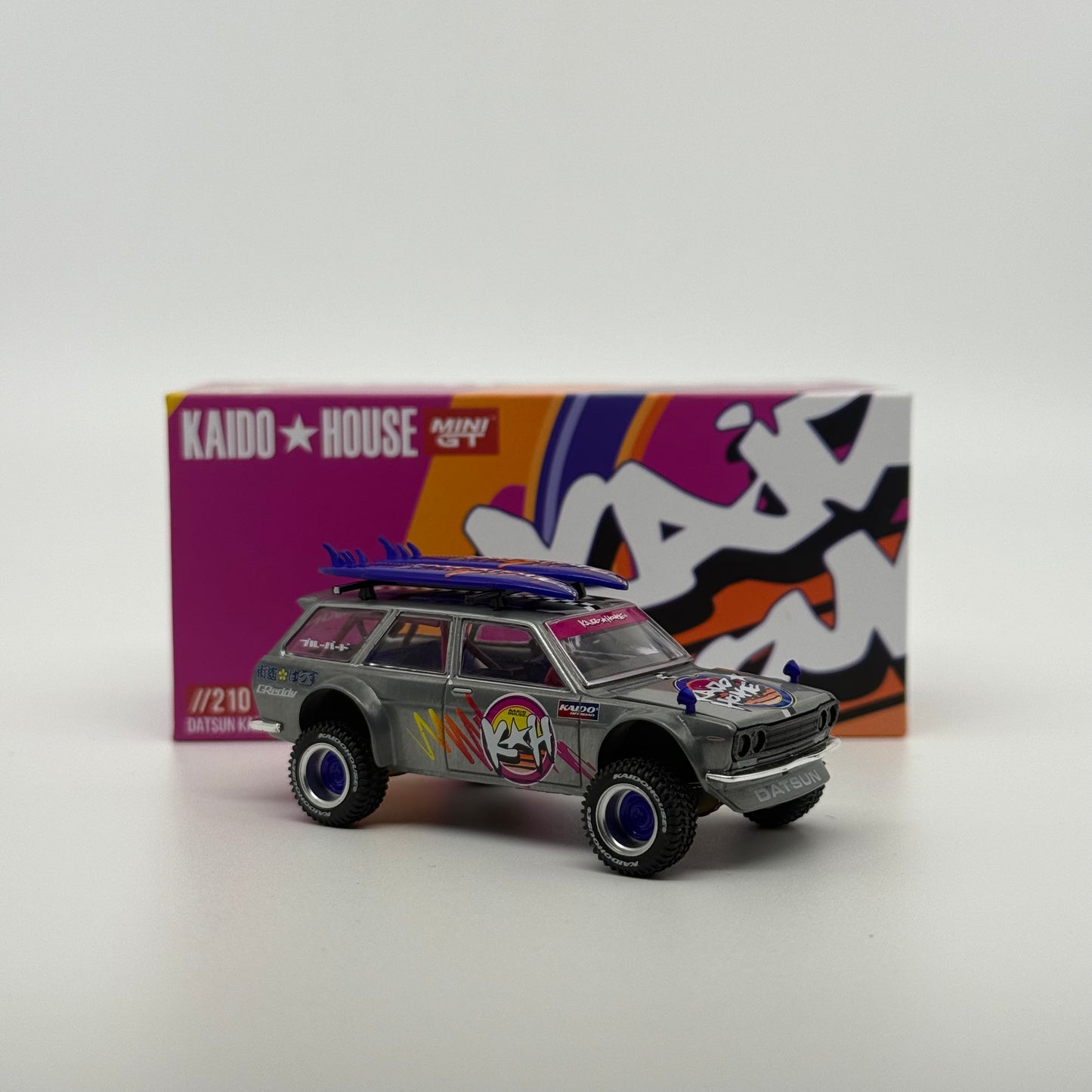 Datsun Kaido 510 Wagon 4X4 Island V1 *CHASE* Kaido House MiniGT